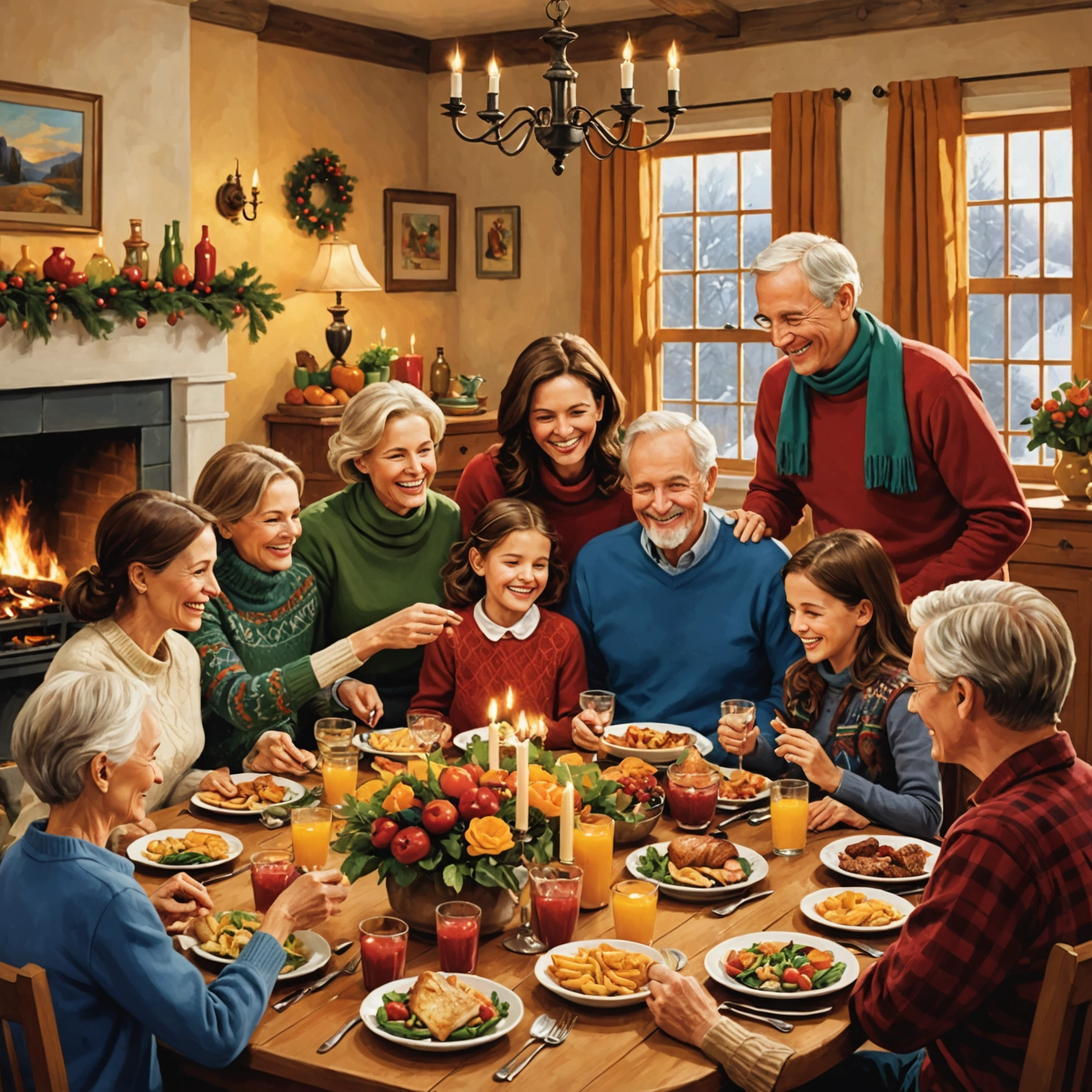 Праздник как источник радости и укрепления семейных связей