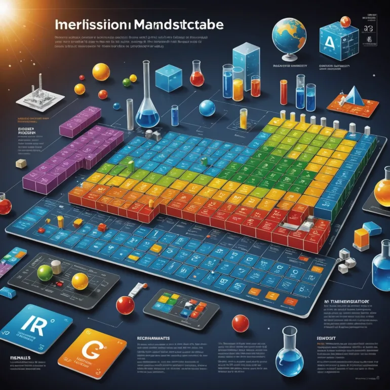 Погружение в Химию: как таблица Менделеева с металлами и неметаллами меняет наше понимание мира