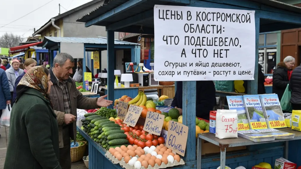 Цены в Костромской области: что подешевело, а что нет